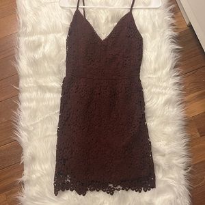 Abercrombie and Fitch Maroon Dress
